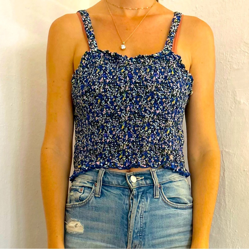 BP Floral crop top size S